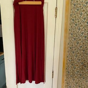 Indigo Luna Organic Agni Skirt Dark Rose